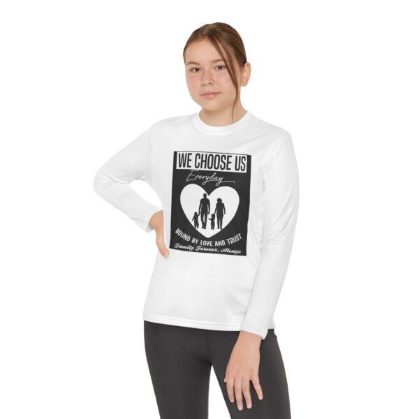 SEFH We Choose Us Youth Long Sleeve Tee - Family Bonding Shirt - Image 4