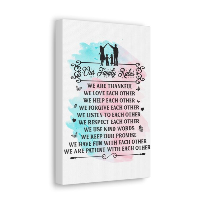 SEFH Family Canvas Art