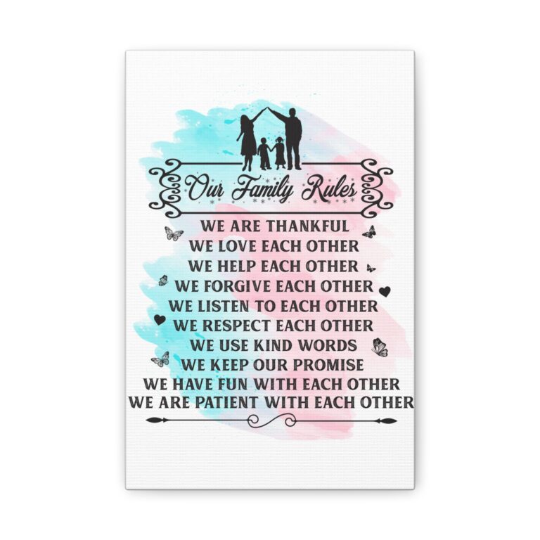 SEFH Family Canvas Art
