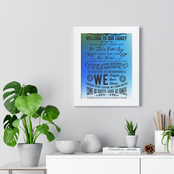 SEFH Family Framed Poster - Image 4