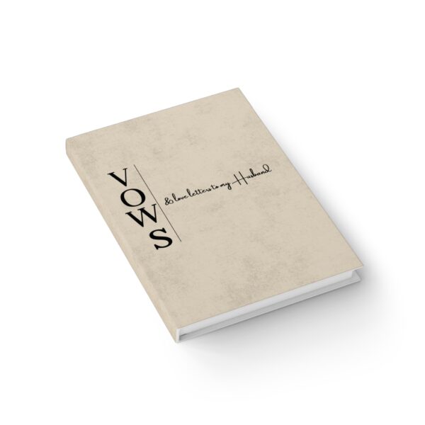 SEFH Personalized Love Vows Journal - Write Letters to Your Husband - Image 3