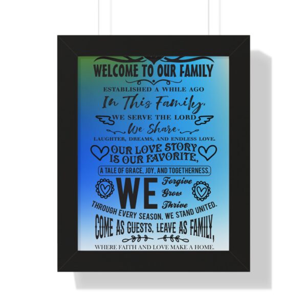 SEFH Family Framed Poster