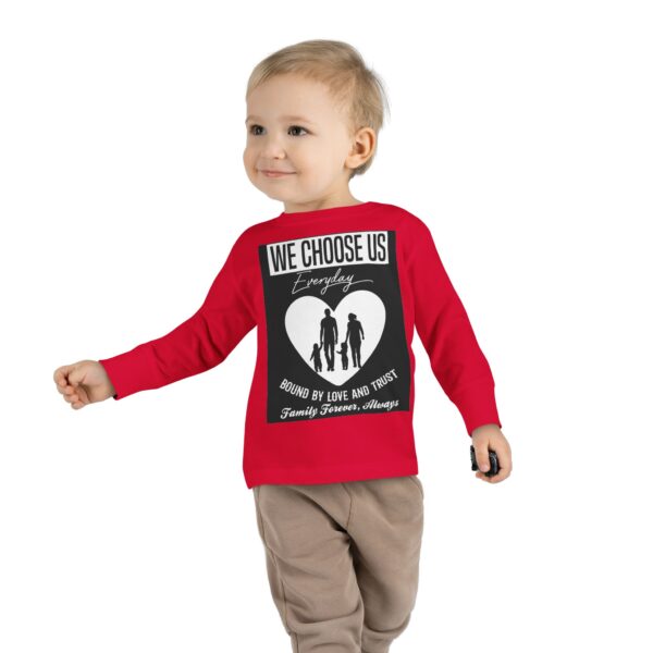 SEFH We Choose Us Toddler Long Sleeve Tee - Family Forever Shirt - Image 7