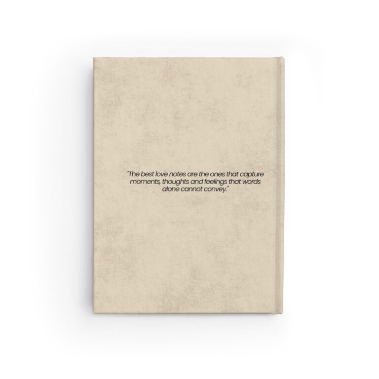 SEFH Personalized Love Vows Journal – Write Letters to Your Husband