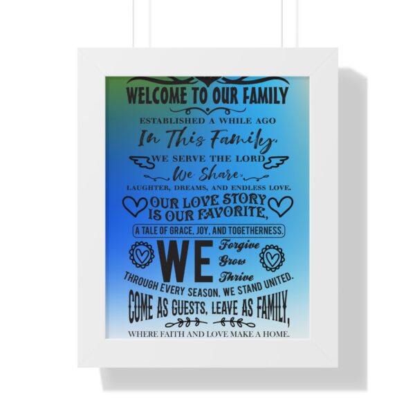 SEFH Family Framed Poster - Image 3