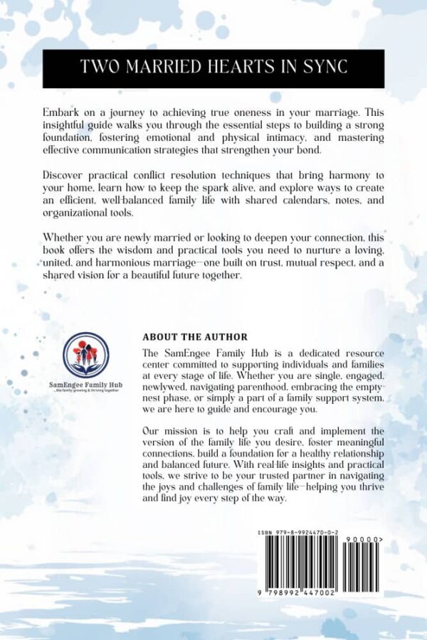 Volume 2: Two Married Hearts in Sync: Achieving Oneness with your Spouse Book - Image 2