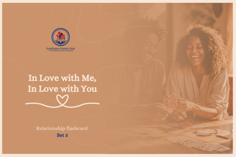 The In love with me, In love with you, Relationship -Flashcards Set 3