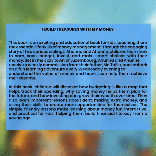 I Build Treasures With My Money - Image 2